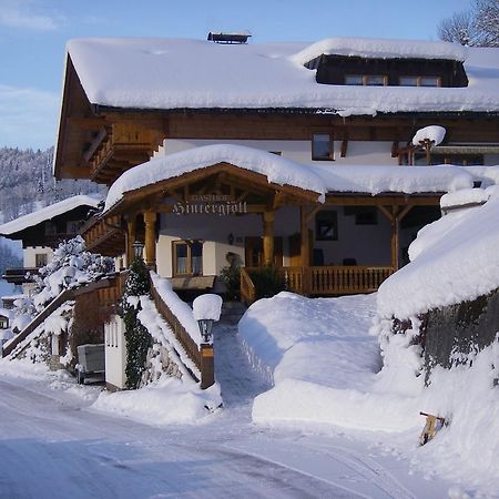 Berggasthof Hintergfoell 温肯 外观 照片