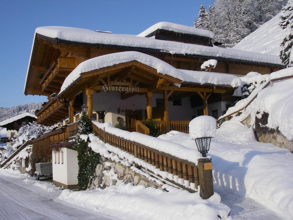 Berggasthof Hintergfoell 温肯 外观 照片